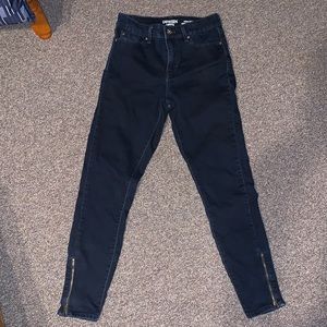 Denizen From Levi’s High-Rise Ankle Skinny Jeans